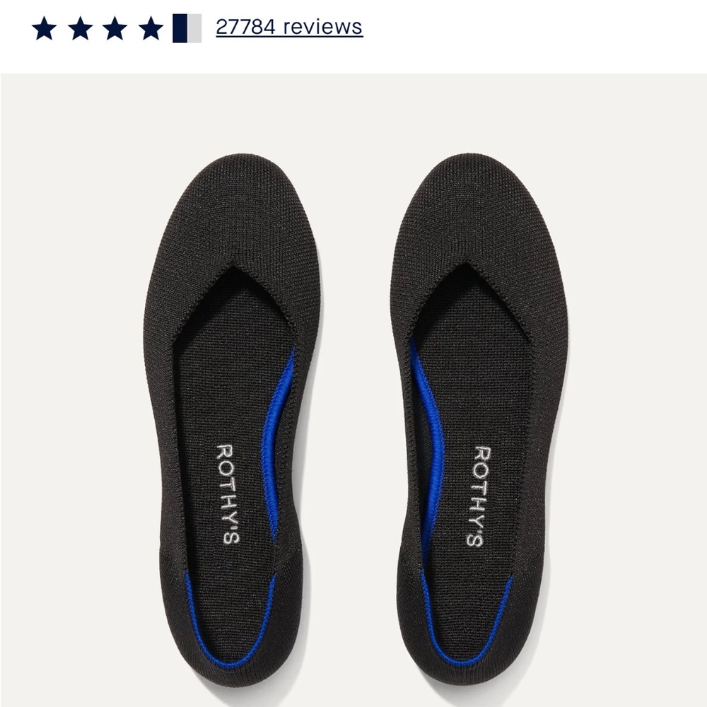 Rothy's Black Flats